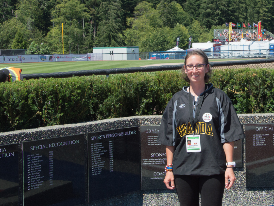 Catharina Rauch bei Softball-Weltmeisterschaft