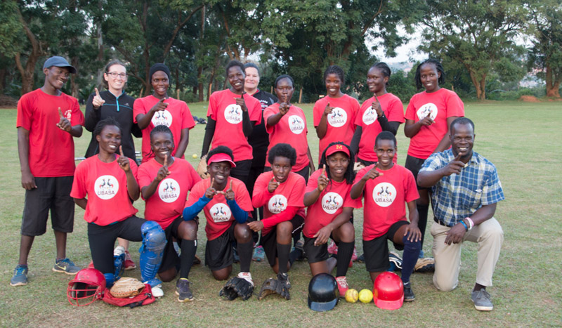 Team Uganda bereitet sich auf Softball-Weltmeisterschaft vor